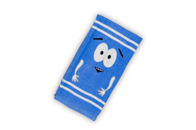South Park Towelie Cotton Hand Towel | Quick-Dry Wash Cloth, Highly Absorbent Dish Towel | Home Decor Accessories for Kitchen, Bathroom, Gym, Beauty, Spa | Fun Nostalgic Gifts and Collectibles - Image 1